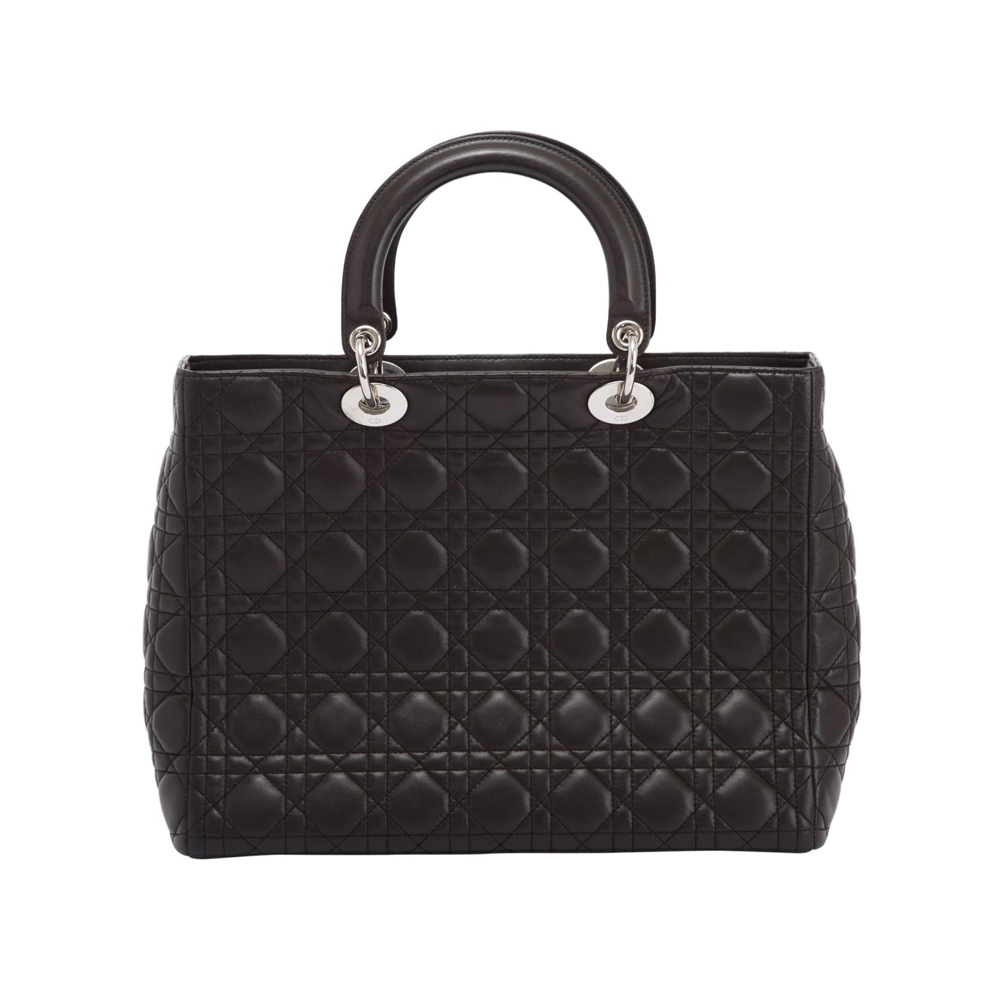Christian Dior Large Leather Lady Dior Bag