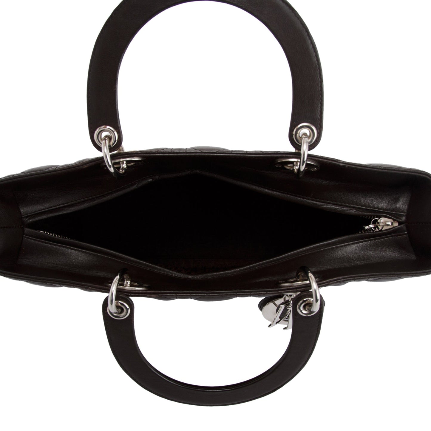Christian Dior Large Leather Lady Dior Bag