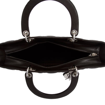 Christian Dior Large Leather Lady Dior Bag