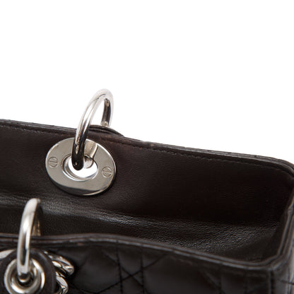 Christian Dior Large Leather Lady Dior Bag