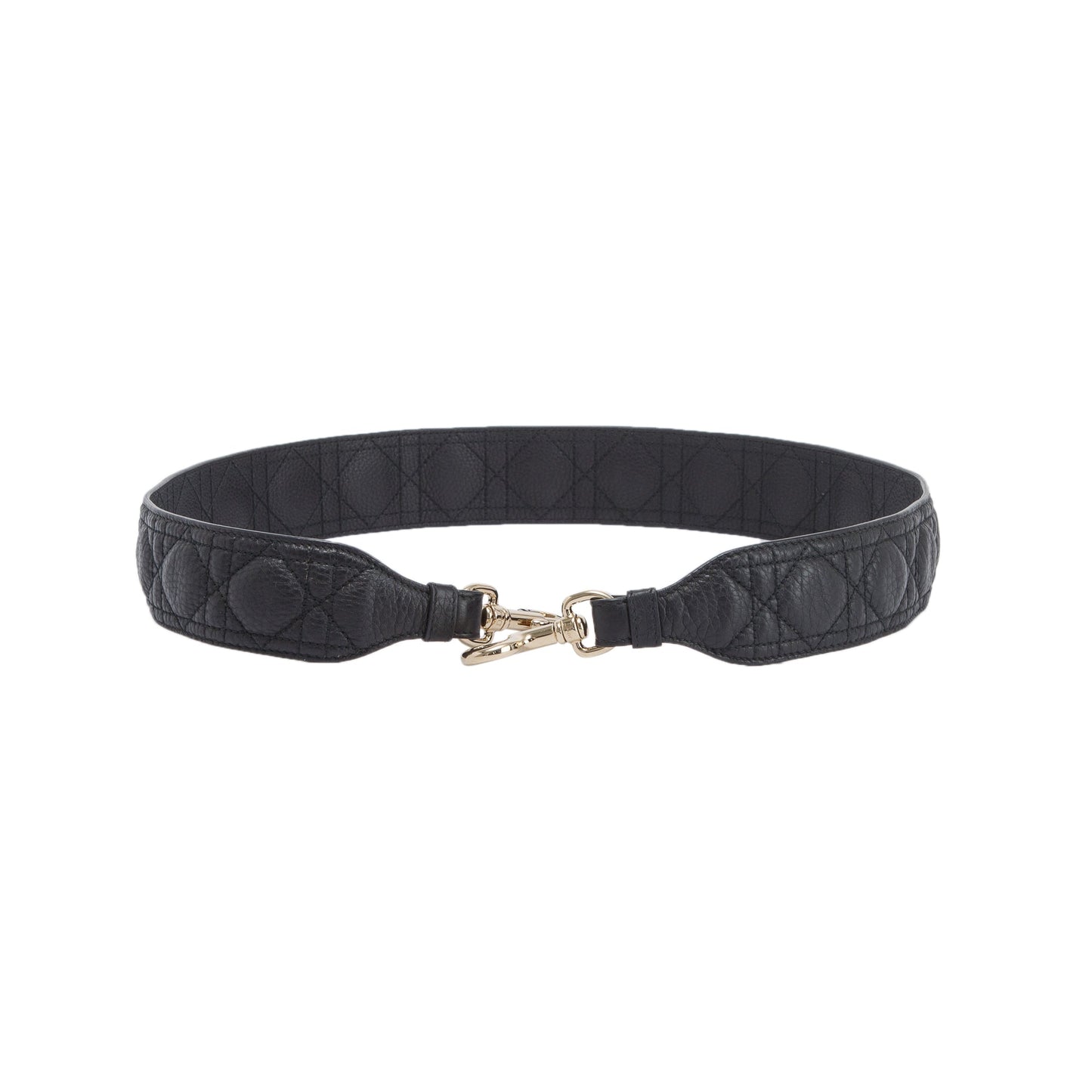 Christian Dior Leather Cannage Shoulder Strap