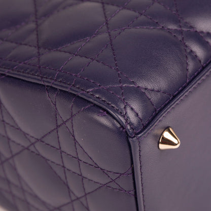Christian Dior Medium Cannage Lambskin Lady Dior Bag