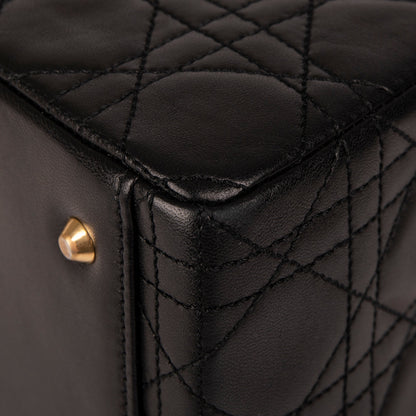 Christian Dior Medium Cannage Lambskin Lady Dior Bag