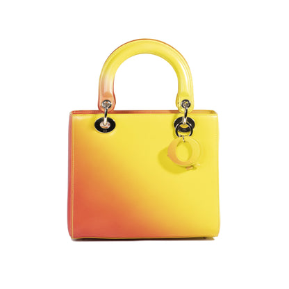 Christian Dior Medium Ombre Leather Lady Dior Bag