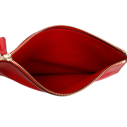 Christian Dior Medium Red Python Trimmed Calfskin Leather Diorissimo Tote