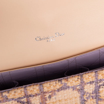 Christian Dior Medium Tweed Miss Dior Flap Bag