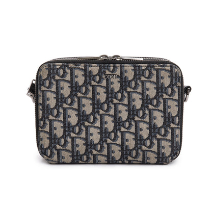 Christian Dior Men Oblique Crossbody Pouch