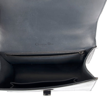 Christian Dior Metallic Microcannage Diorama Chain Bag
