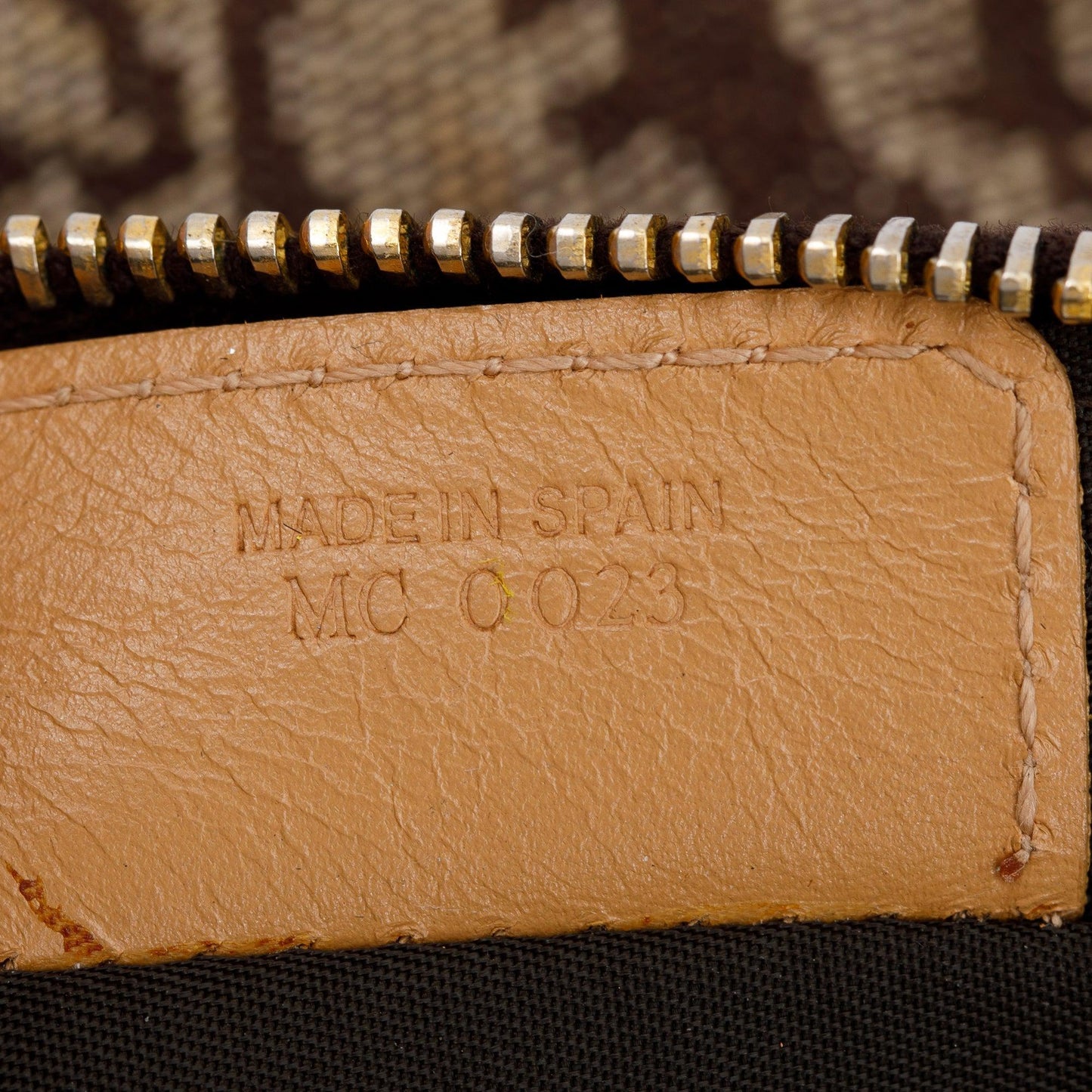 Christian Dior Mini Brown Monogram Saddle Pochette