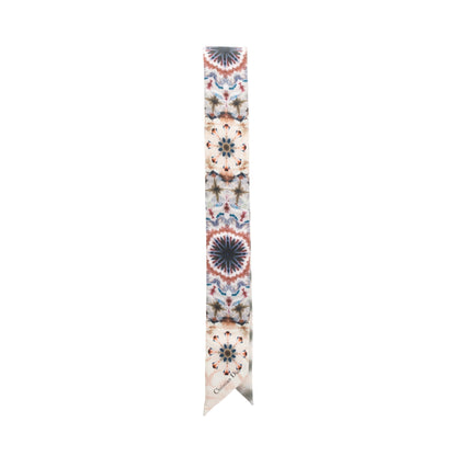 Christian Dior Multicolour Kaleidiorscopic Silk Twilly