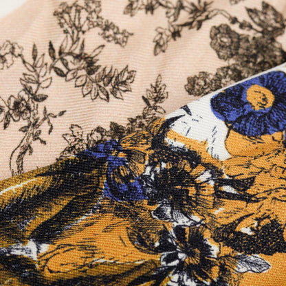 Christian Dior Multicolour MItzah Silk Bandeau
