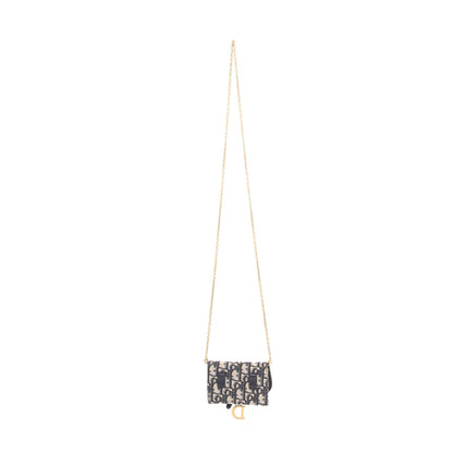 Christian Dior Nano Saddle Chain Pouch