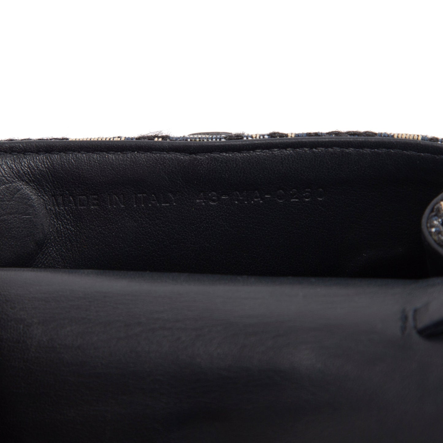 Christian Dior Nano Saddle Chain Pouch