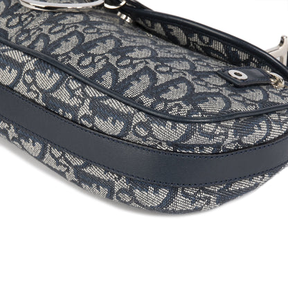 Christian Dior Oblique Logo Baguette Bag