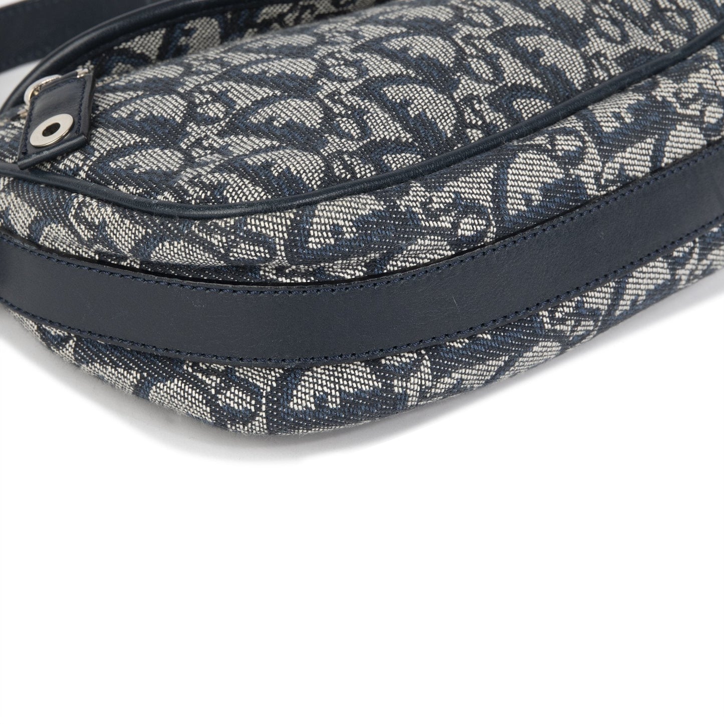 Christian Dior Oblique Logo Baguette Bag
