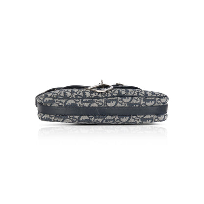 Christian Dior Oblique Logo Baguette Bag