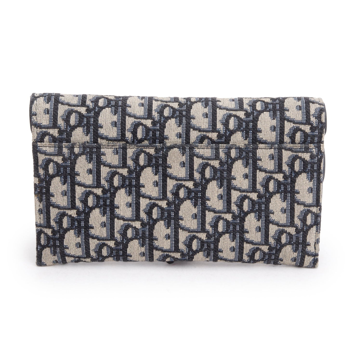 Christian Dior Oblique Long Saddle Wallet on Chain