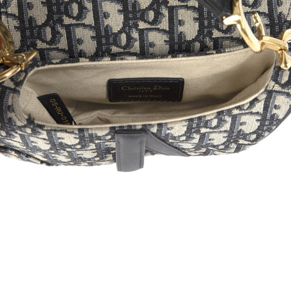 Christian Dior Oblique Mini Saddle Bag