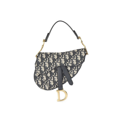 Christian Dior Oblique Mini Saddle Bag