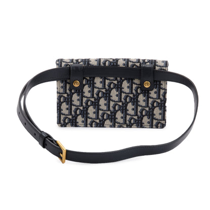 Christian Dior Oblique Saddle Belt Pouch