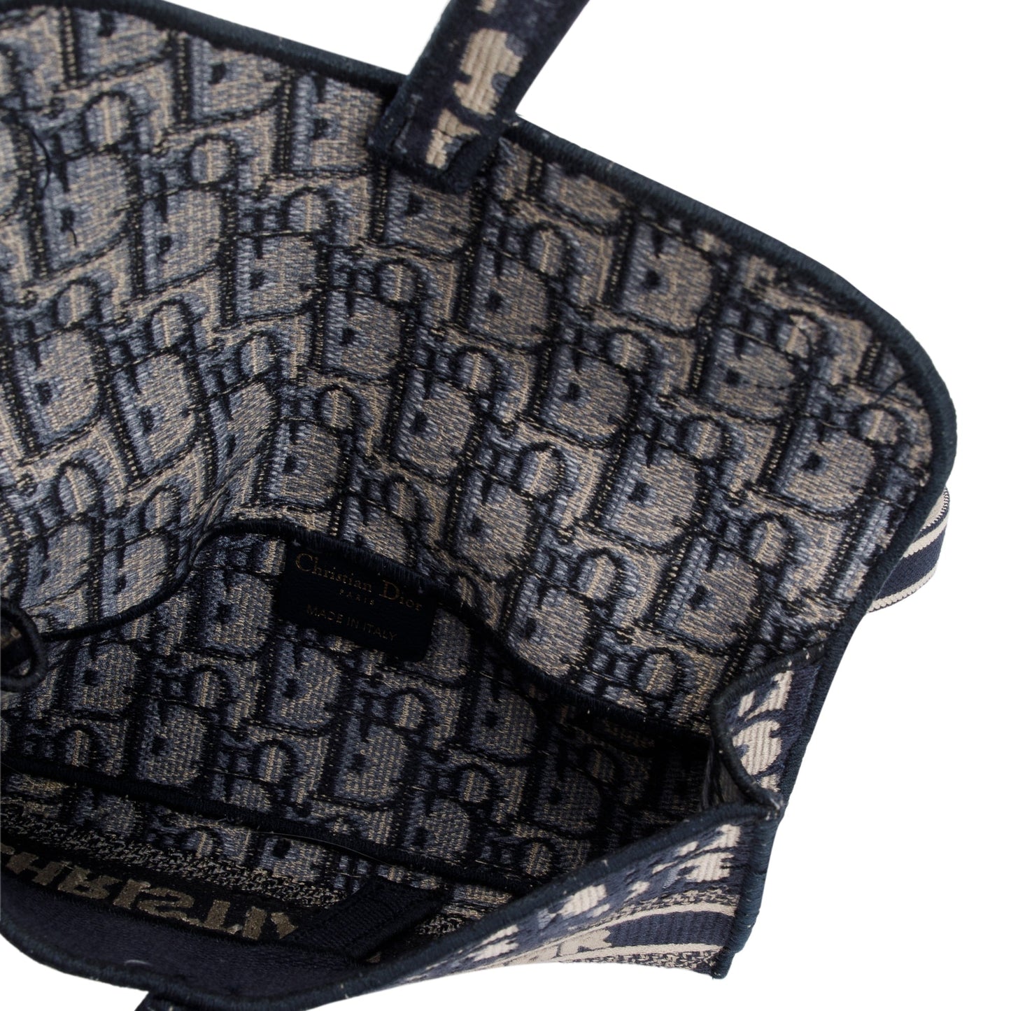 Christian Dior Oblique Slim Saddle Belt Pouch