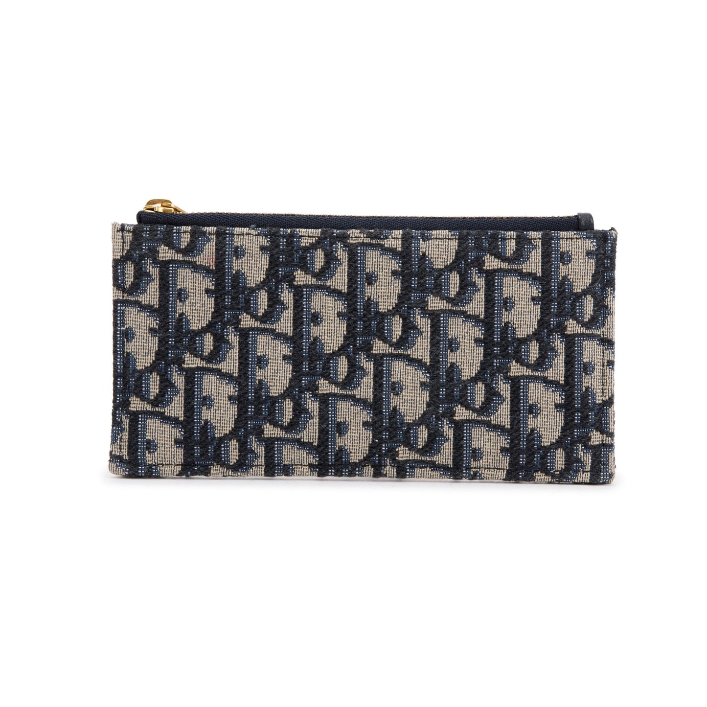 Christian Dior Oblique Zipped Card Holder