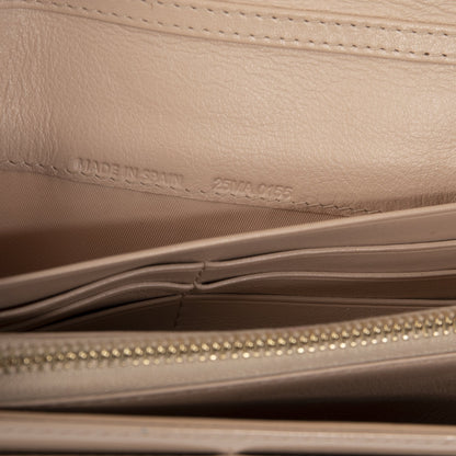 Christian Dior Patent Cannage Lady Dior Chain Wallet
