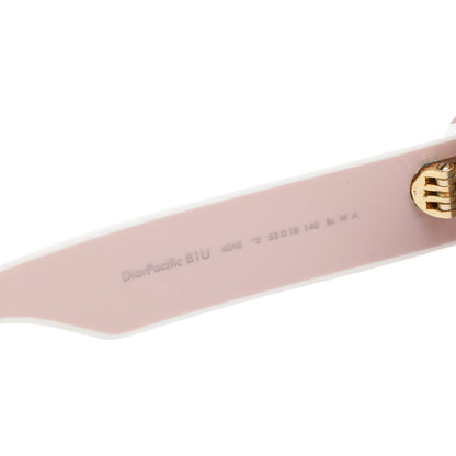 Christian Dior Pink Acetate DiorPacific B1U Butterfly Sunglasses