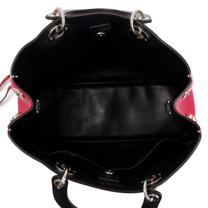Christian Dior Pink Calfskin Leather Medium Diorissimo Tote