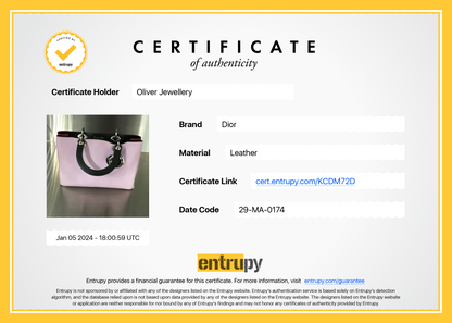 Christian Dior Pink Calfskin Leather Medium Diorissimo Tote