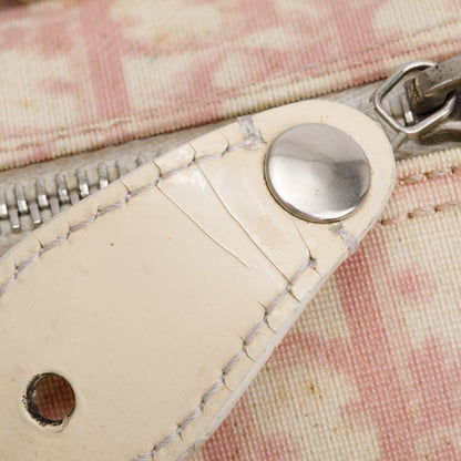Christian Dior Pink Diorissimo Canvas Girly Trotter Boston Bag