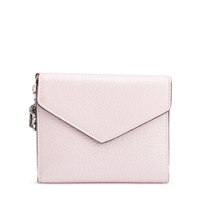 Christian Dior Pink Leather Diorissimo Envelope Compact Wallet