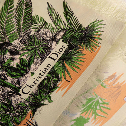 Christian Dior Printed Silk Scarf