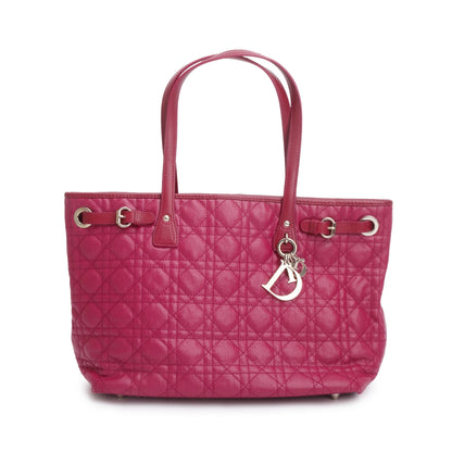 Christian Dior Purple Cannage Panarea Shopping Tote