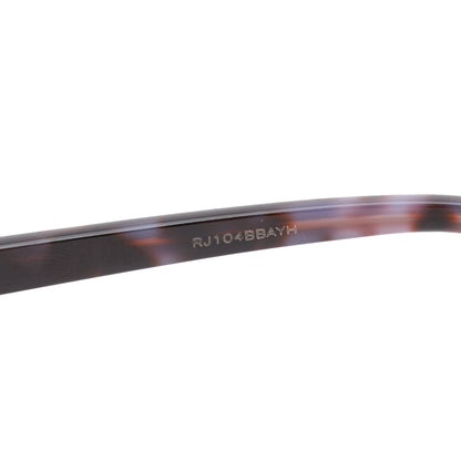 Christian Dior Purple Spotted Havana Acetate Abstract Mirrored Square Sunglasses