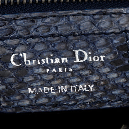 Christian Dior Python Large Lady Dior Bag