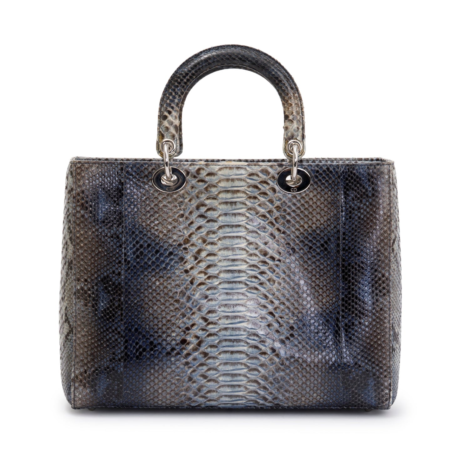Christian Dior Python Large Lady Dior Bag