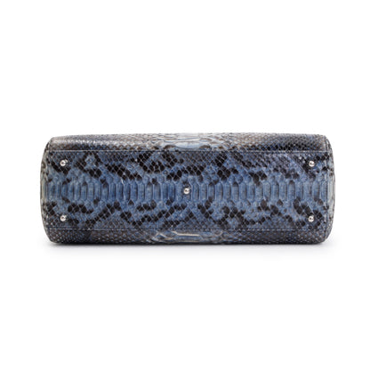 Christian Dior Python Large Lady Dior Bag