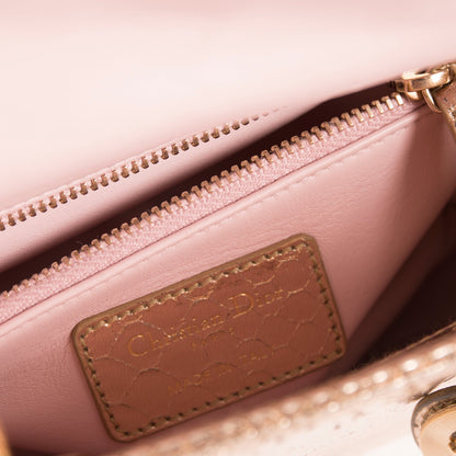 Christian Dior Python Mini Lady Dior Bag