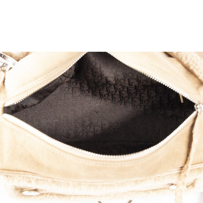 Christian Dior Remove Before Flight Shearling Bag