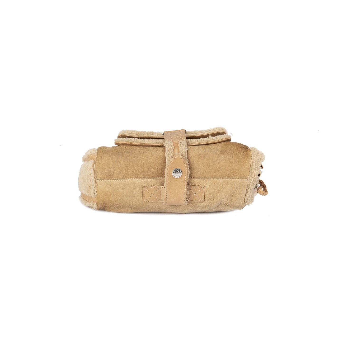 Christian Dior Remove Before Flight Shearling Bag