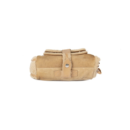 Christian Dior Remove Before Flight Shearling Bag
