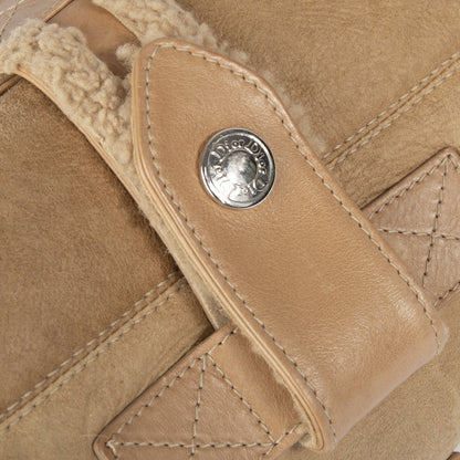 Christian Dior Remove Before Flight Shearling Bag