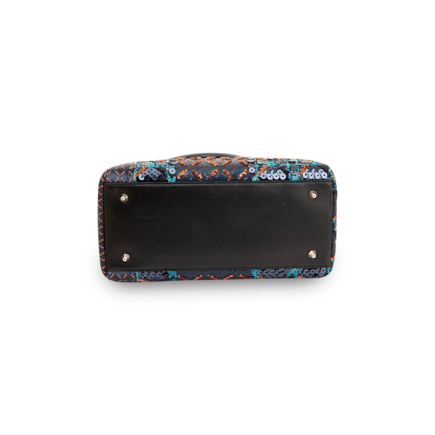 Christian Dior Sequin Medium Lady Dior Bag