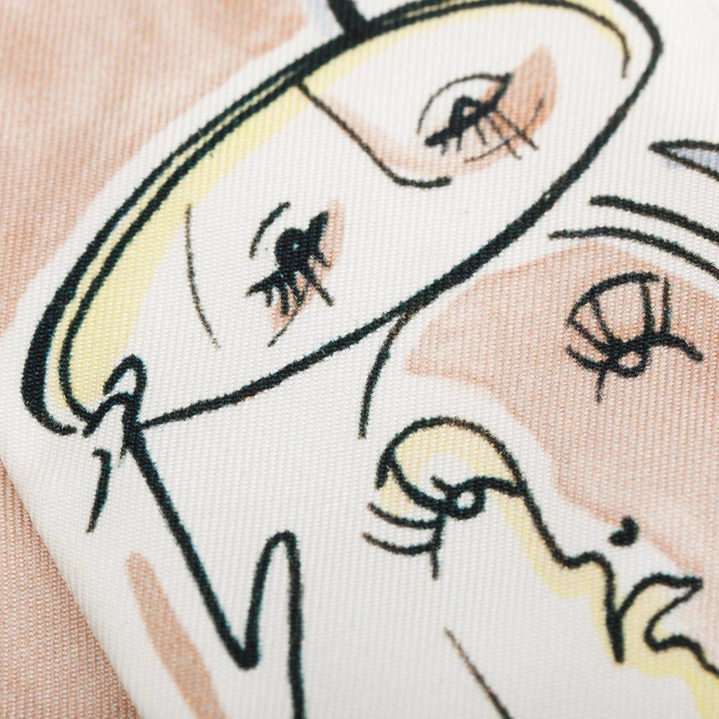 Christian Dior Silk Mitzah ABCDIOR "M" Twilly