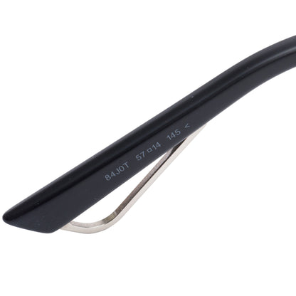 Christian Dior Silver-Tone Metal Black Acetate DiorTechnologic Sunglasses