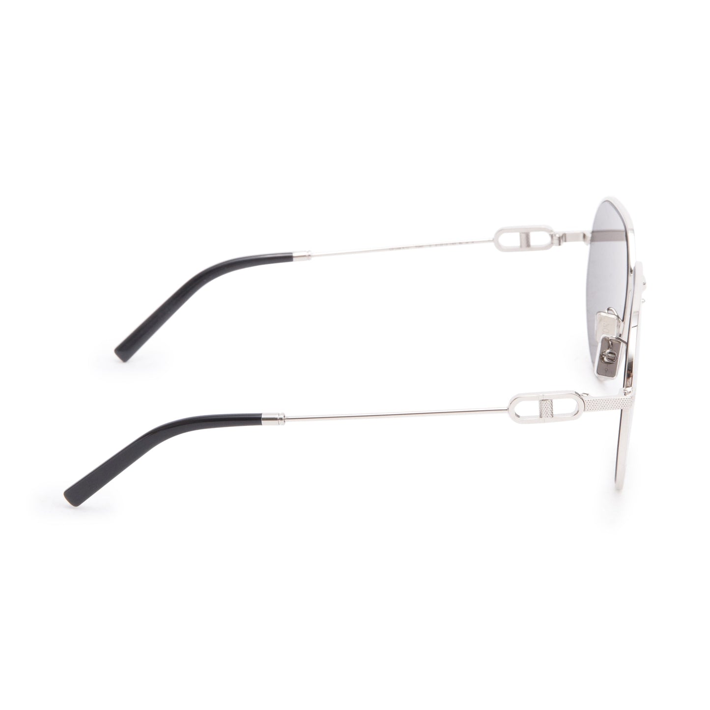 Christian Dior Silver-Tone Metal CD Link A1U Sunglasses