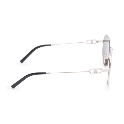 Christian Dior Silver-Tone Metal CD Link A1U Sunglasses