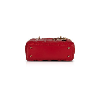 Christian Dior Small My Lady Dior Lucky Badges Bag