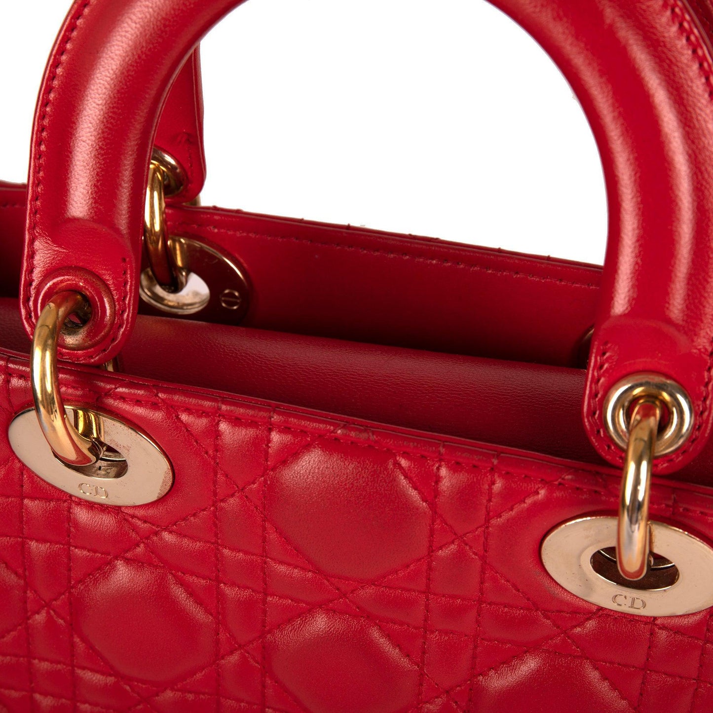 Christian Dior Small My Lady Dior Lucky Badges Bag